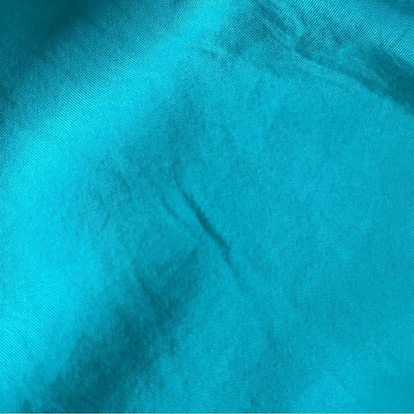 American Eagle Aqua Blue Eyelet Scallop Hem Shorts S - Picture 10 of 11